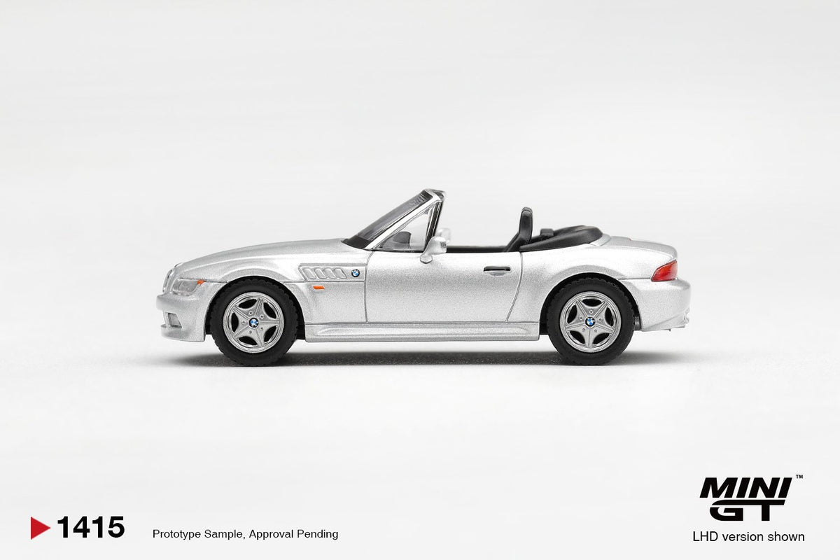 1/64 BMW Z3 TITANIUM SILVER - Mini GT - MGT01415  ***Pre Order***