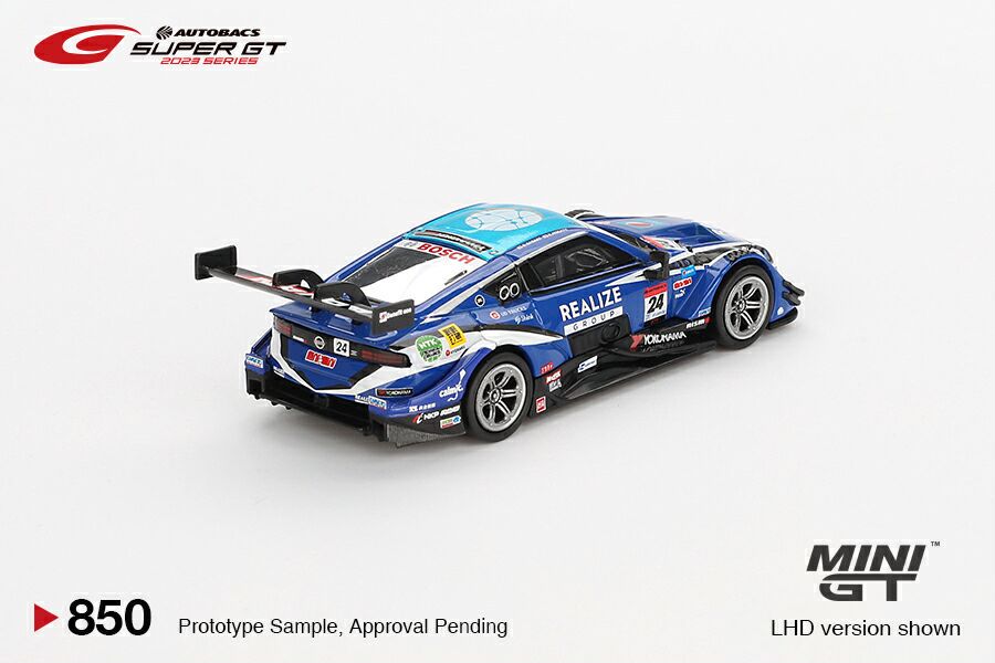 1/64 Nissan Z GT500 #24 "REALIZE CORPORTATION ADVAN Z"  KONDO RACING 2023 SUPER GT SERIES - MGT00850-BL