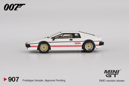 1/64 LOTUS ESPRIT TURBO WHITE JAMES BOND FOR YOUR EYES ONLY (RHD) - ENGLISH BLISTER PACKAGING - MGT00907-007E