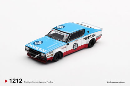 1/64 - Nissan Skyline Kenmeri Liberty Walk Nissan Racing '75 concept  - MiniGT - MGT01212