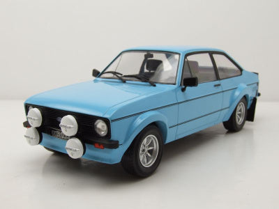 1/18 Ford Escort MKII Mexico 1977 blue  - ixo18cmc103a