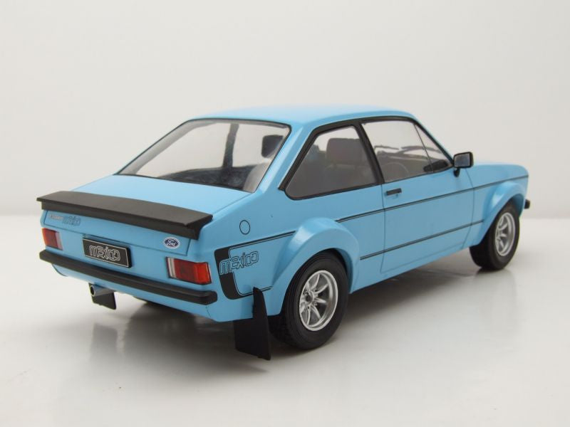 1/18 Ford Escort MKII Mexico 1977 blue  - ixo18cmc103a