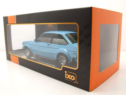 1/18 Ford Escort MKII Mexico 1977 blue  - ixo18cmc103a