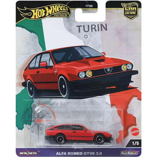 1:64 Hot Wheels HRV80 Car Culture World Tour: Turin - Alfa Romeo GTV6 3.0