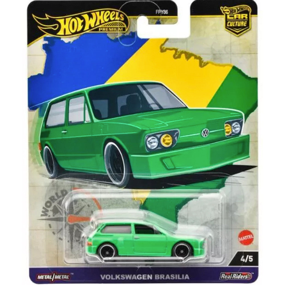 1:64 Hot Wheels HRV82 Car Culture World Tour: Brasilia - Volkswagen Brasilia