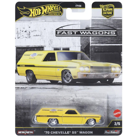 1/64 *Fast Wagons* Car Culture - '70 Chevelle SS Wagon JBK67 - 2/5