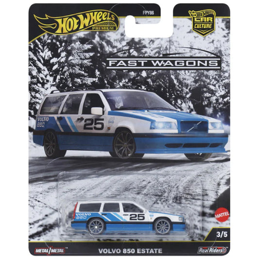 1/64 *Fast Wagons* Car Culture - Volvo 850 Estate JBK68 - 3/5