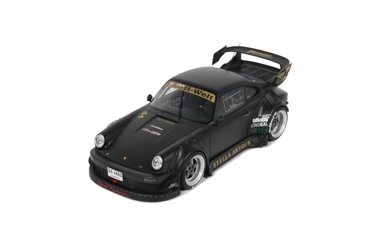 1/18 - PORSCHE - 911 964 RWB STELLA ARTOIS COUPE 2010 - BLACK - GT Spi – KRW Models