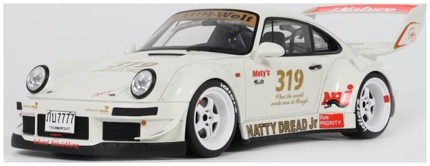 1/18 - RWB Natty Dread Junior White 2024 - GTS 489 GT Spirit