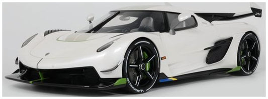 1/18 - Koenigsegg Jesko Crystal White 2019 - GTS 501 - GT Spirit