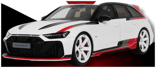 1/18 -  Audi RS 6 GT Arkona White 2024 - GTS 512 - GT Spirit