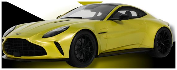 1/18 - Aston Martin Vantage Cosmopolitan Yellow 2024 - GTS 514 - GT Spirit