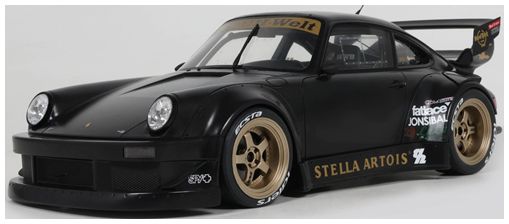 1/18 - PORSCHE - 911 964 RWB STELLA ARTOIS COUPE 2010 - BLACK - GT Spirit GT918