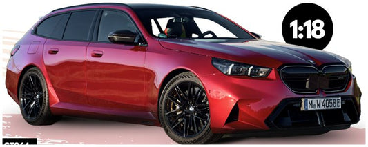 1/18 - BMW M5 Touring Red 2025 - GTS 964 - GT Spirit
