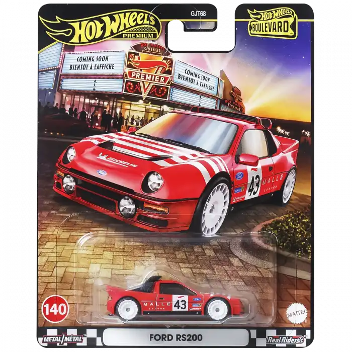 1/64 Hot Wheels Premium Boulevards 5 Set GJT68-978E Set of 5