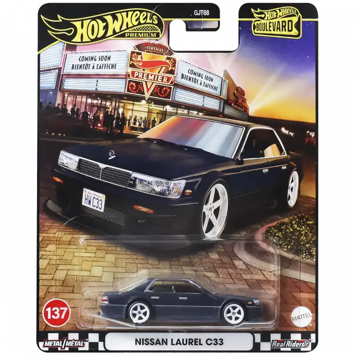 1/64 Hot Wheels Premium Boulevards 5 Set GJT68-978E Set of 5