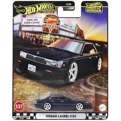 1/64 Hot Wheels Premium Boulevards 5 Set GJT68-978E Set of 5