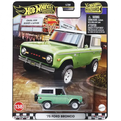1/64 Hot Wheels Premium Boulevards 5 Set GJT68-978E Set of 5