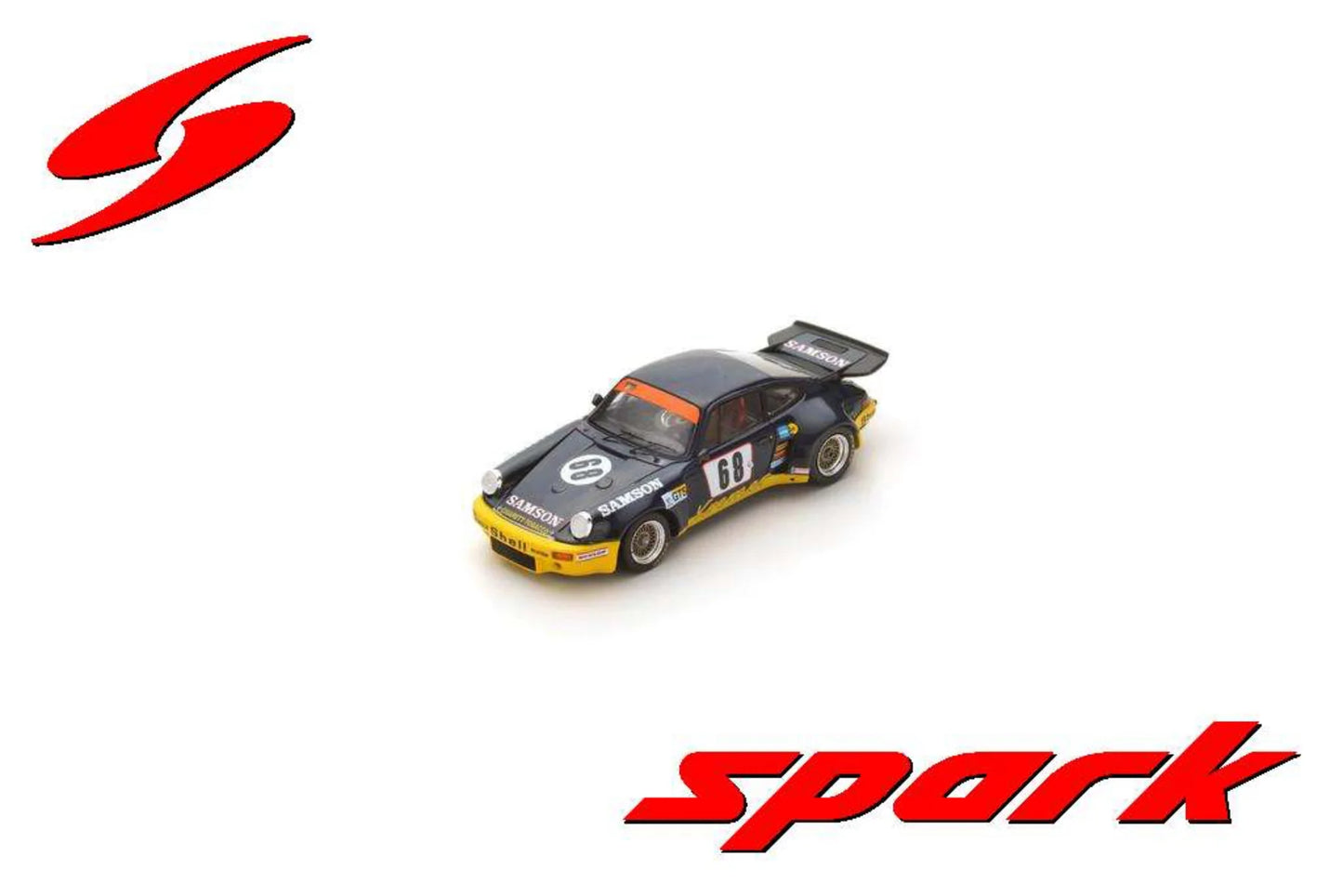 1/64 1974 Porsche 911 Carrera RSR 3.0 #68 H.Heyer/E.Kremer/P.Keller 24H Le Mans - Spark - spa64S027