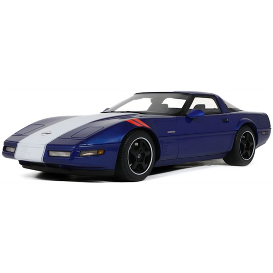 1/18 - Chevrolet Corvette C4 Gran Sport Blue 1996 - GTS 538 - GT Spirit