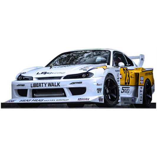 1/18 - Nissan S15 Silvia LB Super Silhouette White 2021 - GTS 560 - GT Spirit