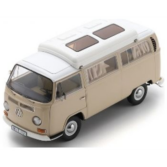 1:18  VW T2a Campingbus Beige - Schuco - SHU 18U00156
