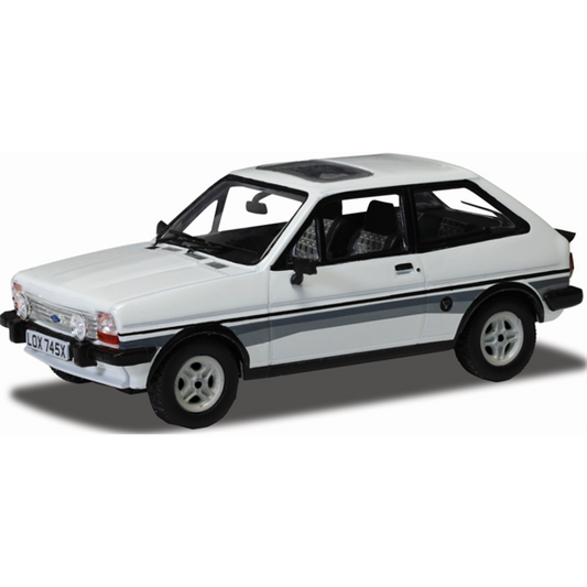 1/43 Ford Fiesta Mk1 1300 Supersport Diamond White - Corgi Vanguard - VA12514