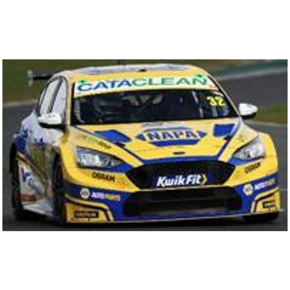 1/43 - Ford Focus #32 NAPA Racing UK BTCC Snetterton Race 2 Winner 2025 D. Rowbottom - Spark Models - SPA UK029