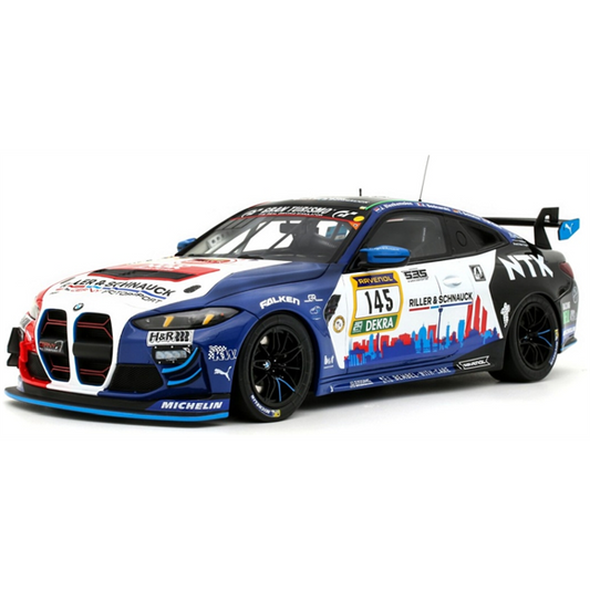 1/18 - 4-SERIES M4 GT EVO TEAM RILLER AND SCHNAUCK N 145 24h NURBURGRING 2026 PETER CATE- JOSHUA BEDNARSKI - TOM SCHUTZE - JEROEN BLEEKEMOLEN - Otto Models - OTT 1427  *** Pre Order***