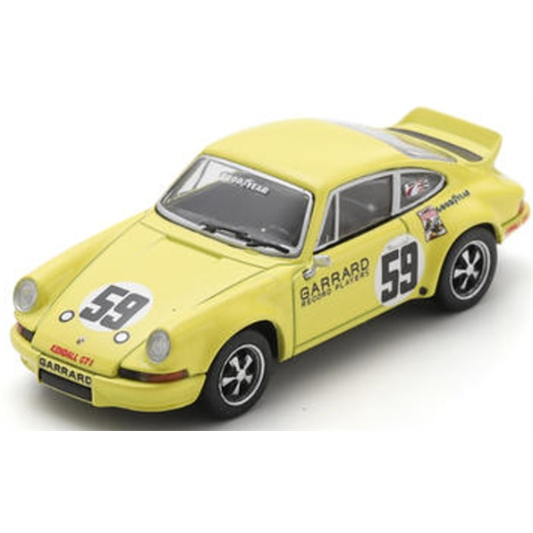 1/64 Porsche Carrera RSR #59 Winner Sebring 12H 1973 P. Gregg/H. Haywood/D. Helmick - Spark - SPA 64SE73