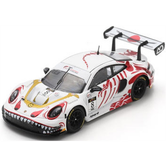 1/64 Porsche GT3 R #8 AO 1st Suzuka 1000km 2026 Heinrich/Picariello/Andlauer w/Pit Board- Spark - SPA 64SP089 *** Pre Order ***