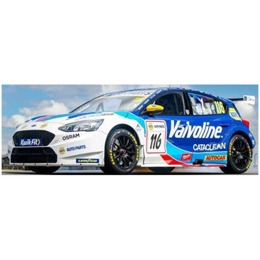 1/43 - NAPA Racing UK #116 Ford Focus BTCC 2025 Silverstone Ashley Sutton Limited 500pcs - Spark Models - SPA UK048