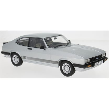 1/18 Ford Capri MKIII 3.0 S - Stato Silver RHD Bodie - UOO 303T - UK Special 500pcs - MCG  -  MCG 18797