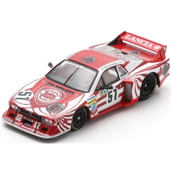 1/64 Lancia Beta Montecarlo Turbo #51 Le Mans 24H 1980 B. Darniche/H. Heyer/T. Fabi - Spark - SPA 64S157