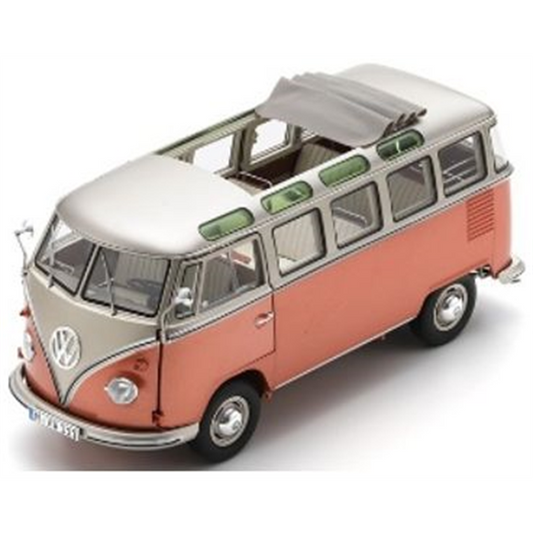 1:18  VW T1 Samba Peach/Silver - Schuco - SHU 00605