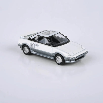 1/64 1985 Toyota MR2 MK1 White/Silver - Para64 - PA55365