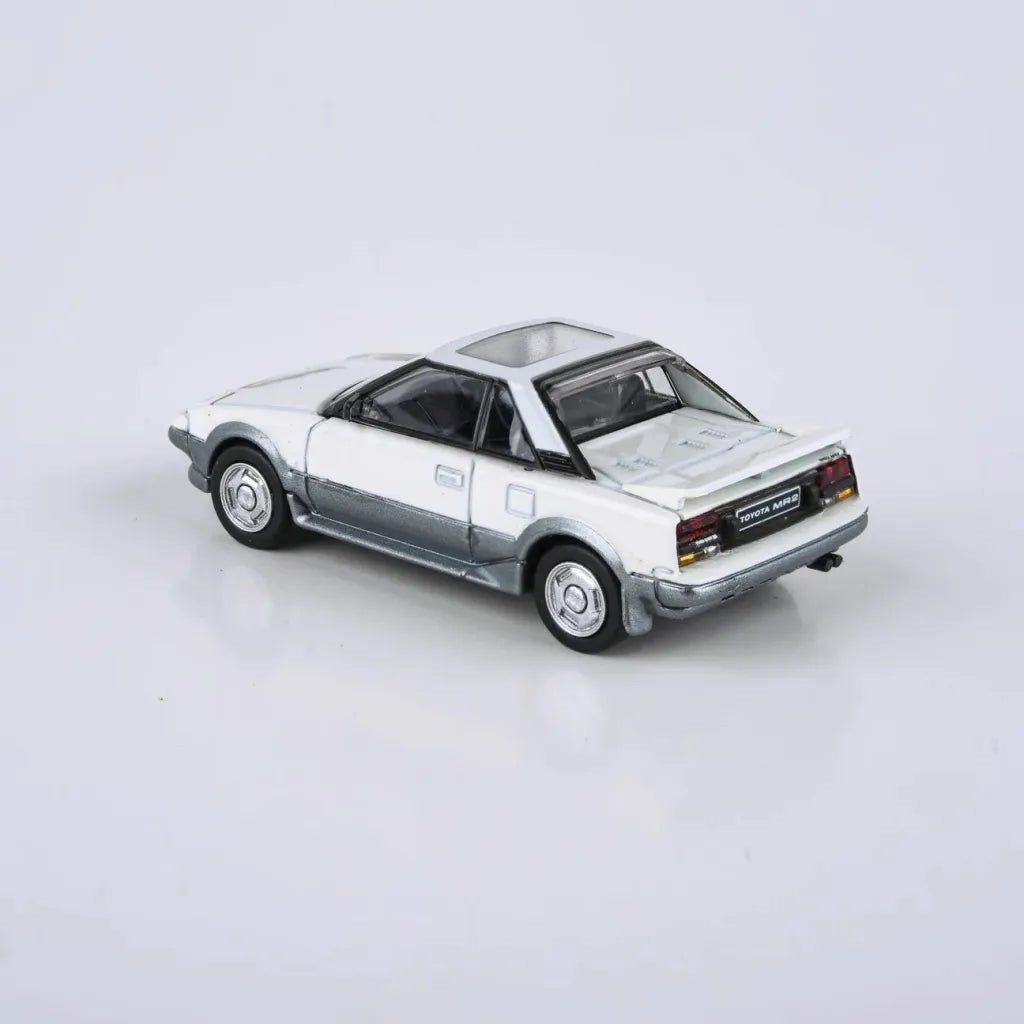 1/64 1985 Toyota MR2 MK1 White/Silver - Para64 - PA55365