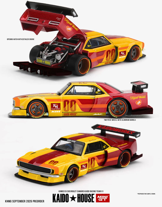 1/64 Chevrolet Camaro Kaido Racing Team - Kaido House - MGTKHMG319 *** Pre Order ***