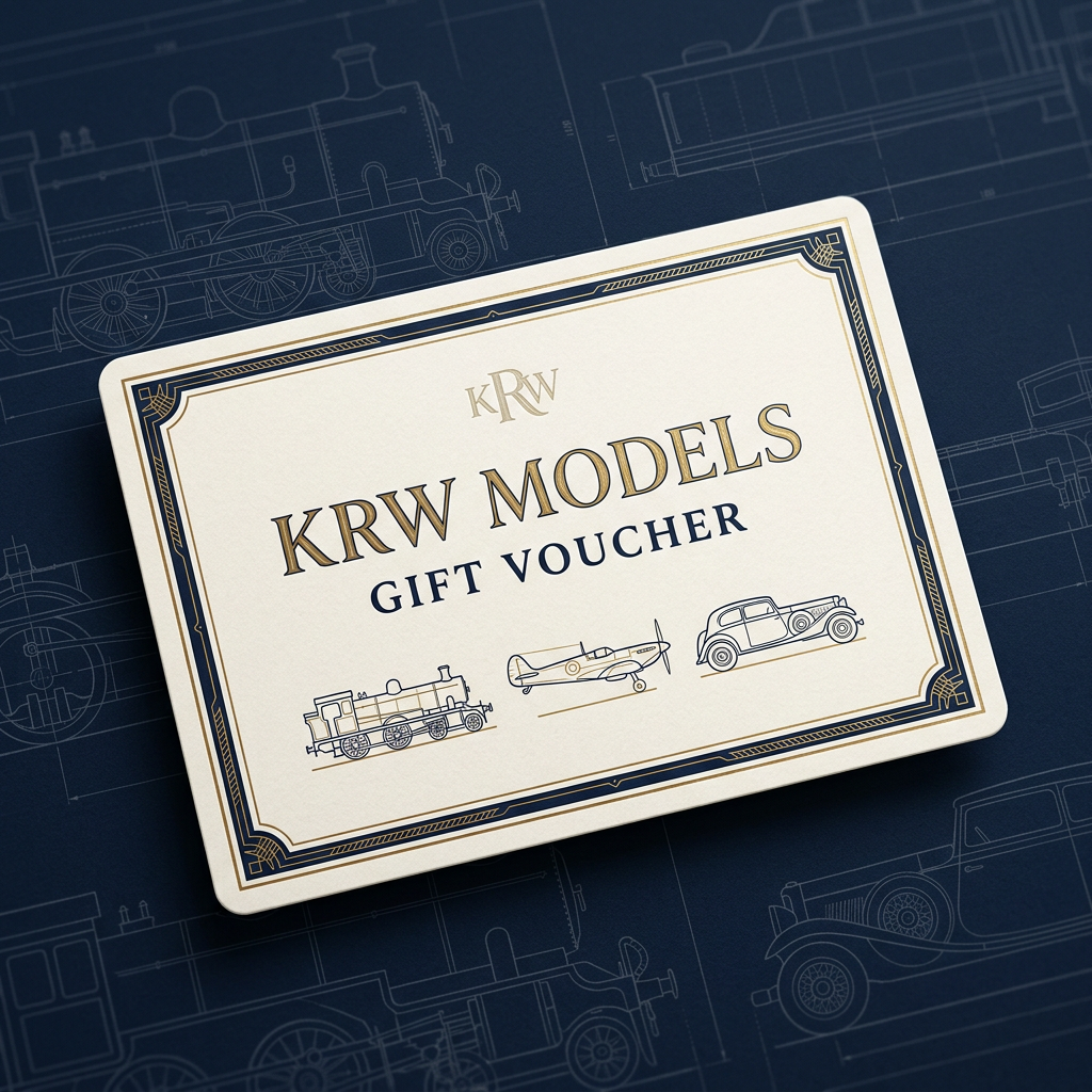 KRW Models gift voucher collection graphic
