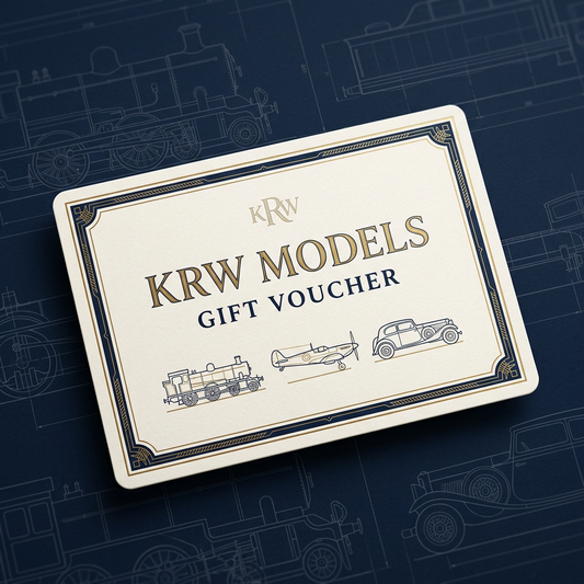 KRW Models gift voucher collection graphic