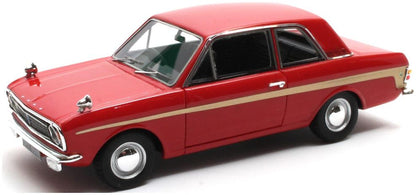 1/43 Ford Cortina Lotus MkII Red 1966-1970 - Matrix 40603-102