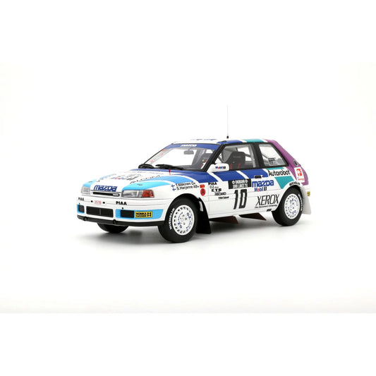 1/18 1991 Mazda 323 GTX Gr.A #10 T. Makinen 1000 Lakes Rally - Otto Models - OTT1099