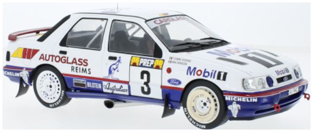 1/18 Ford Sierra Cosworth 4x4 #3 Mobil 1 Monte Carlo 1992 M.Biasion/T.Siviero - MCG 18355