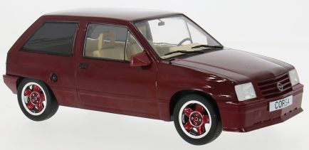 1/18 - Opel Corsa A Custom - Dark Red 1983 LHD - MCG 18433 - Model Car Group