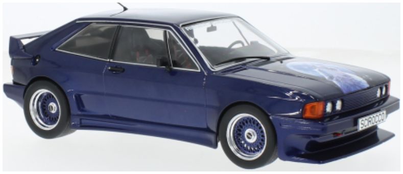 1:18 - Volkswagen Scirocco Riege Dark Blue - MCG 18448