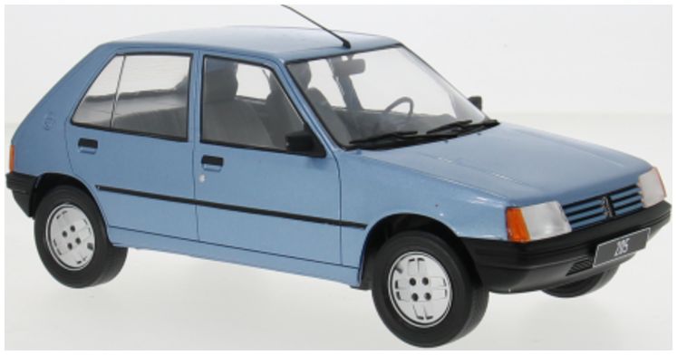 1/18 - Peugeot 205 1984 Light Blue Metallic - MCG 18491 - Model Car Group