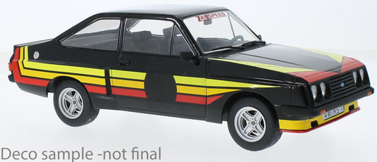 1:18 - Ford Escort MK II RS 2000 X-Pack Black with decals - MCG 18531