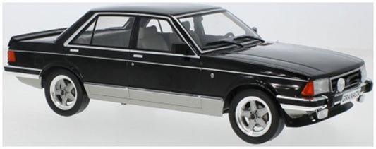 1/18 - Ford Granada MK II 2.8 Injection Black Grey 1982 - LHD - MCG 18536