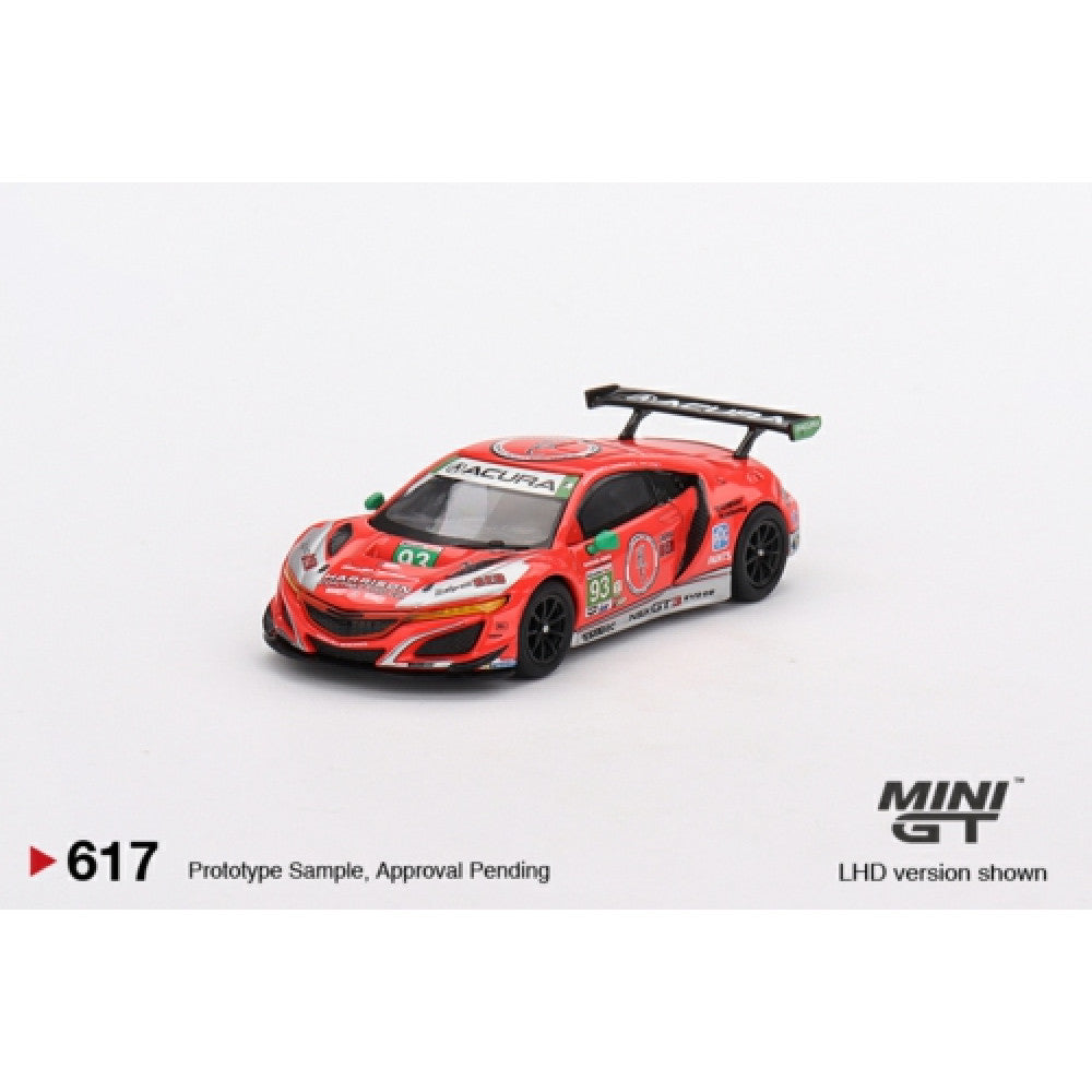 1/64 ACURA NSX GT3 EVO22 NO.93 WTR RACERS EDGE MOTORSPORTS IMSA 2023 DAYTONA 24HR - Mini GT - MGT00617