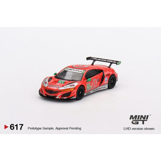 1/64 ACURA NSX GT3 EVO22 NO.93 WTR RACERS EDGE MOTORSPORTS IMSA 2023 DAYTONA 24HR - Mini GT - MGT00617
